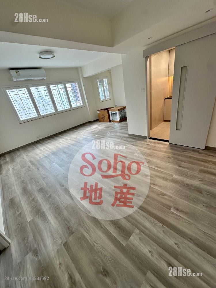 赐珍大楼 租盘 2 房 , 1 浴室 802 平方尺