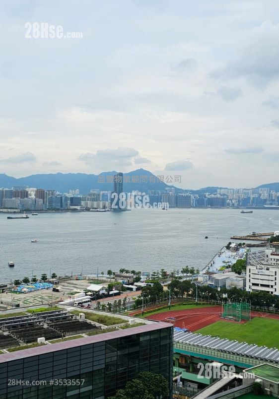湾景中心大厦 租盘 1 房 , 1 浴室 357 平方尺