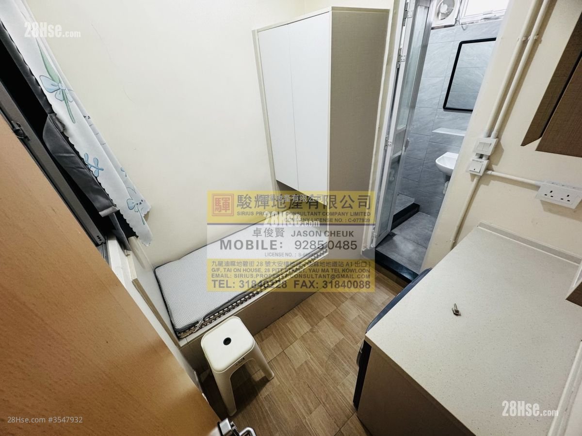 Mong Kok Building Rental Studio , 1 Bathroom 120 ft²