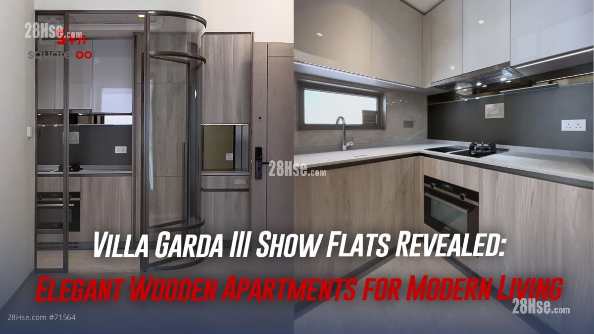 Villa Garda III Show Flats Revealed: Elegant Wooden Apartments for Modern Living