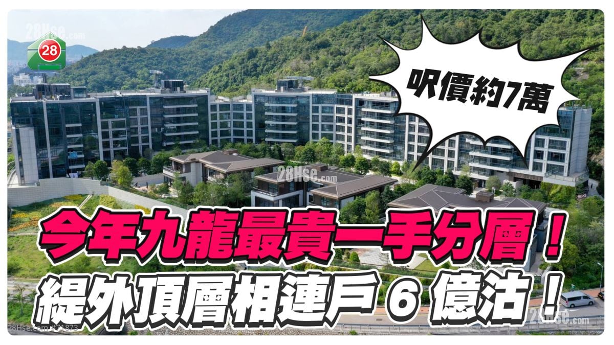 今年九龍最貴一手分層！緹外頂層相連戶6億沽！