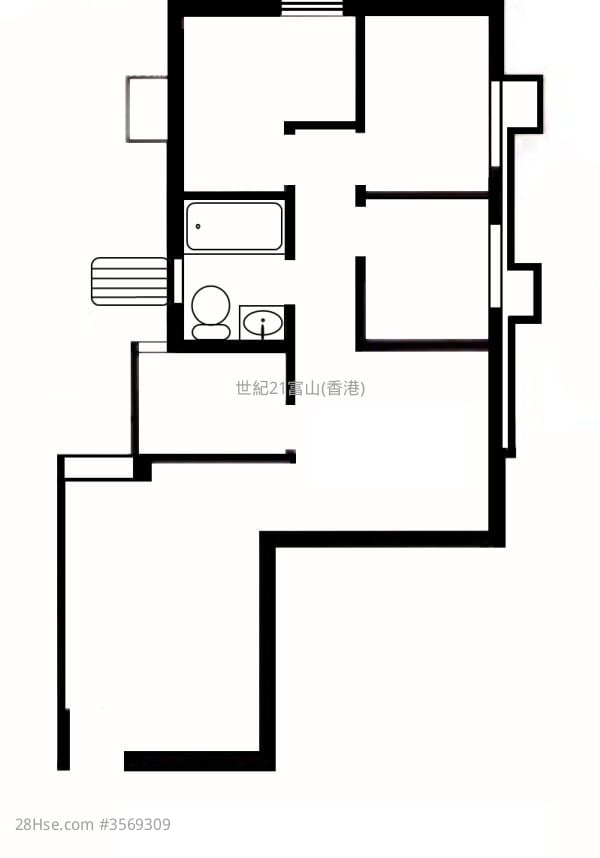 Tsui Chuk Garden Sell 3 Bedrooms , 1 Bathroom 591 ft² Tsui Chuk Garden Sell 3 Bedrooms , 1 Bathroom 591 ft²