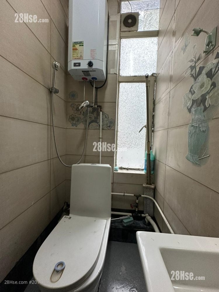 富丽花园 租盘 开放式间隔 , 1 浴室 300 平方尺