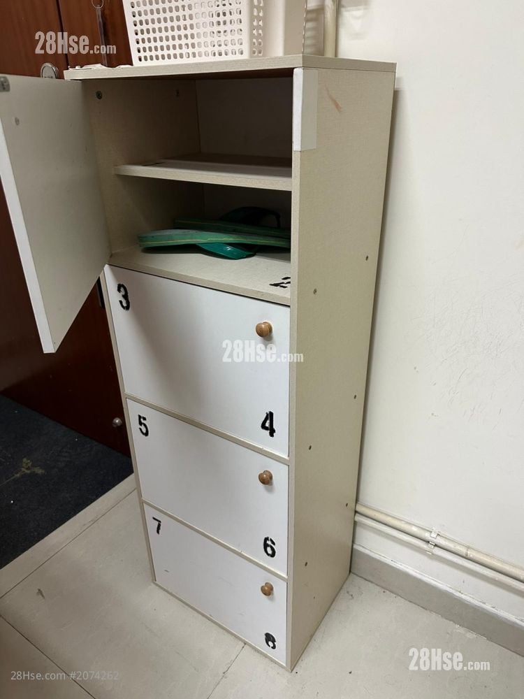 富丽花园 租盘 开放式间隔 , 1 浴室 300 平方尺