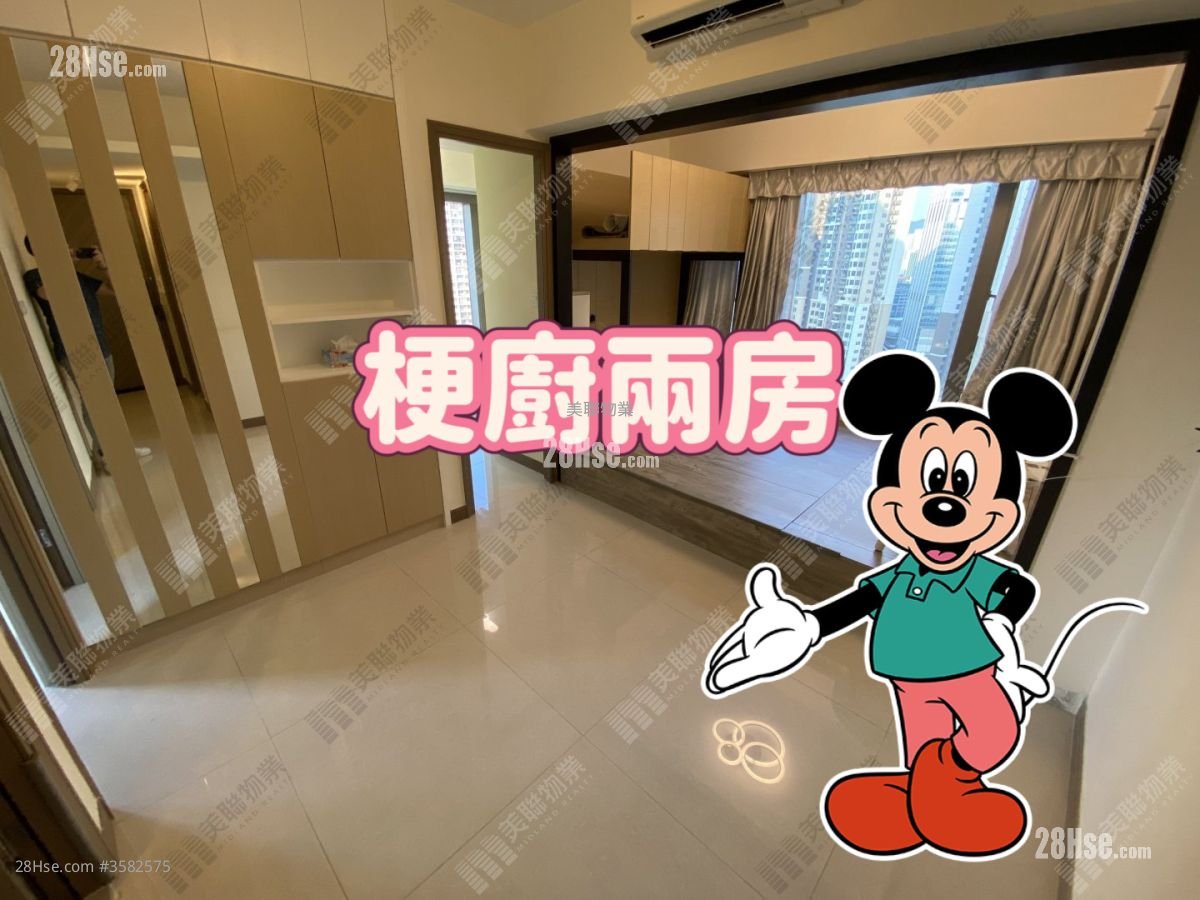 海之恋 租盘 2 房 , 1 浴室 531 平方尺