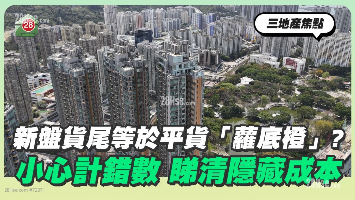 Are Leftover New Flats Always Cheaper?