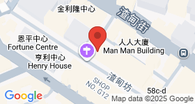 渣甸坊40號 地圖