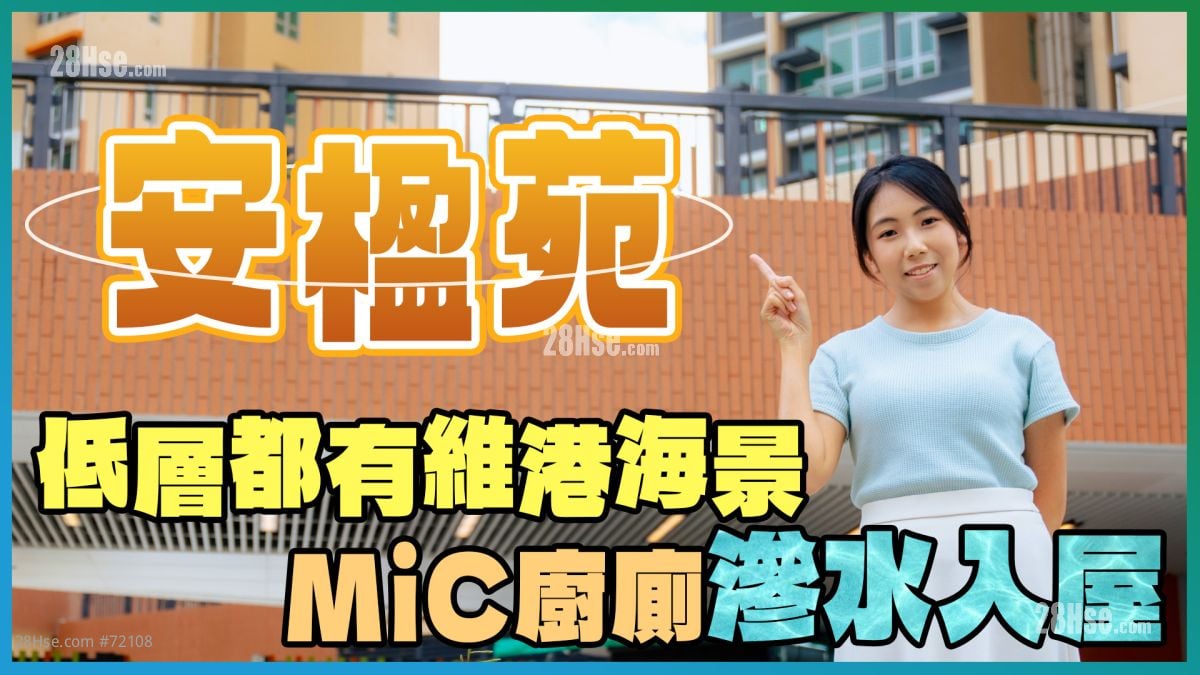 安楹苑｜低层都有维港海景 MiC厨厕多处渗水
