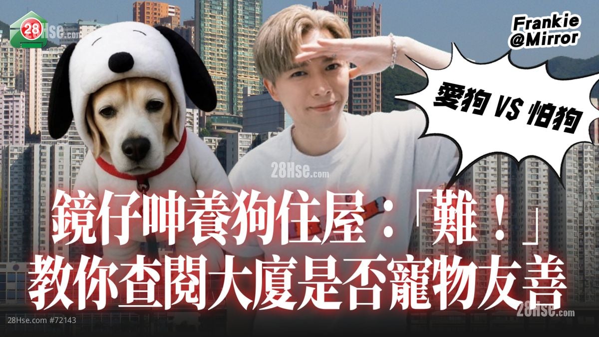 爱狗VS怕狗｜Frankie@Mirror呻养狗住屋：「难！」｜教你查阅大厦是否宠物友善