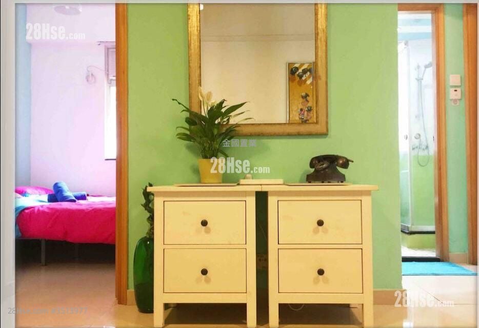 鴻光大廈 租盤 3 房 , 1 浴室 412 平方呎