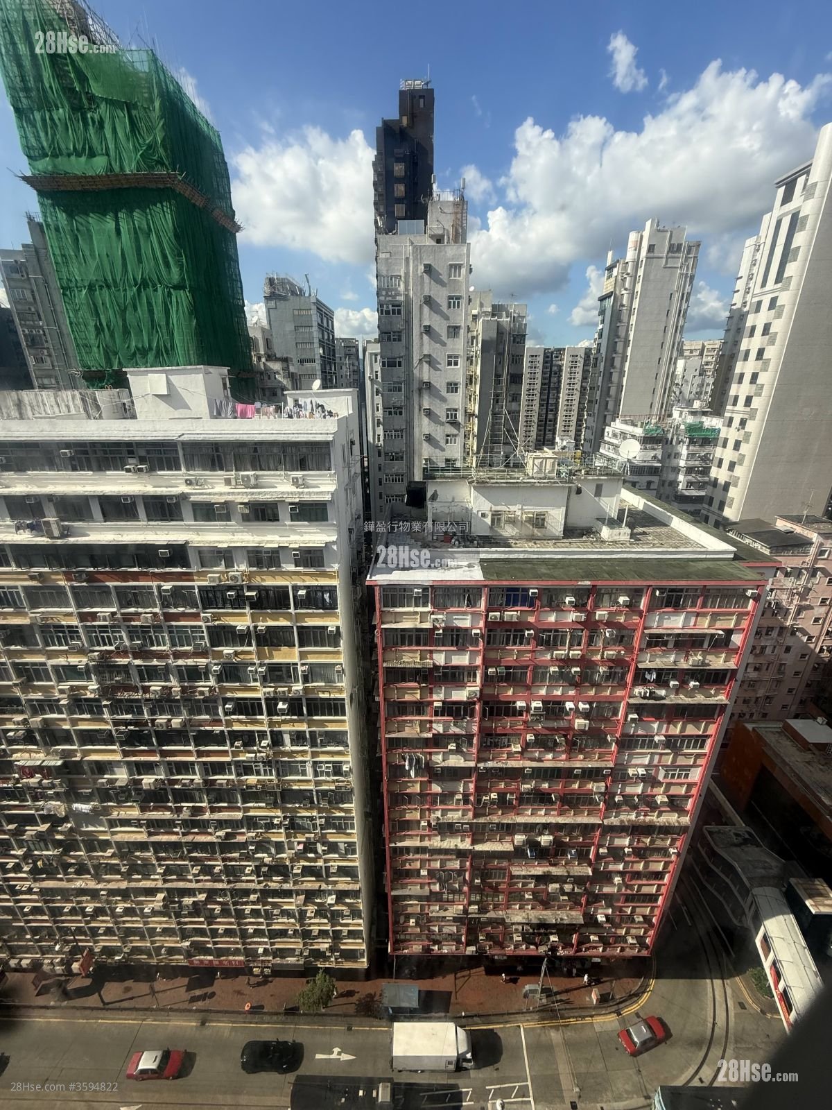 恒英大厦 租盘 3 房 , 1 浴室 543 平方尺