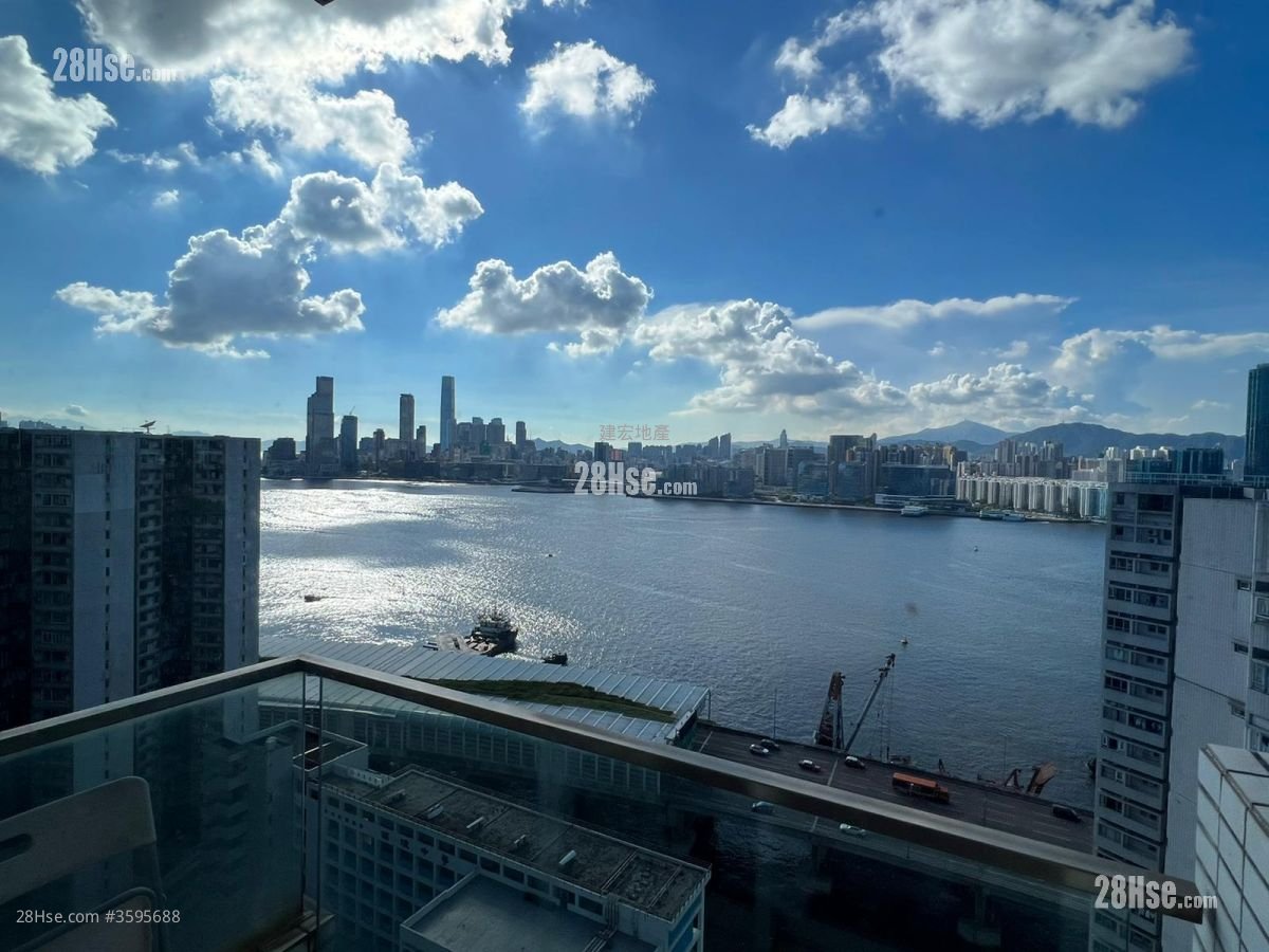 庄士维港轩 租盘 2 房 , 1 浴室 326 平方尺