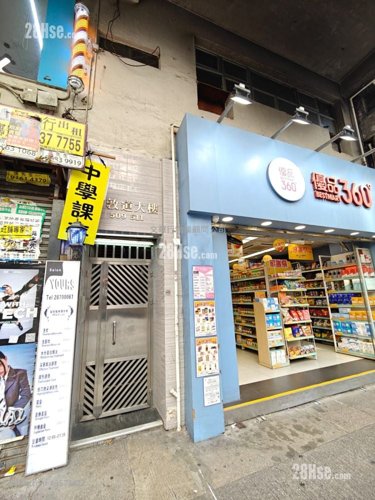 彌敦道大樓 租盤 2 房 , 1 浴室 322 平方呎 彌敦道大樓 租盤 2 房 , 1 浴室 322 平方呎