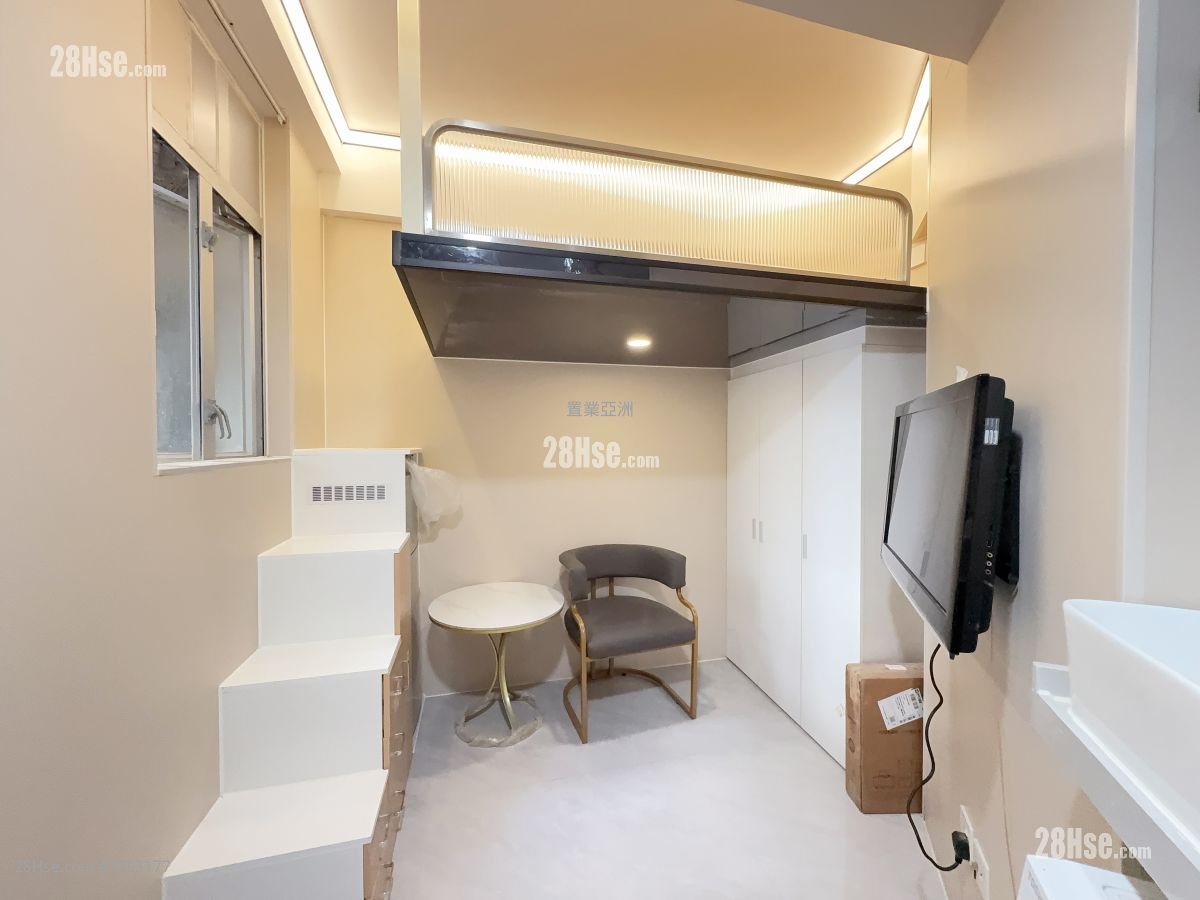Hong Kong Mansion Rental Studio , 1 Bathroom 130 ft²