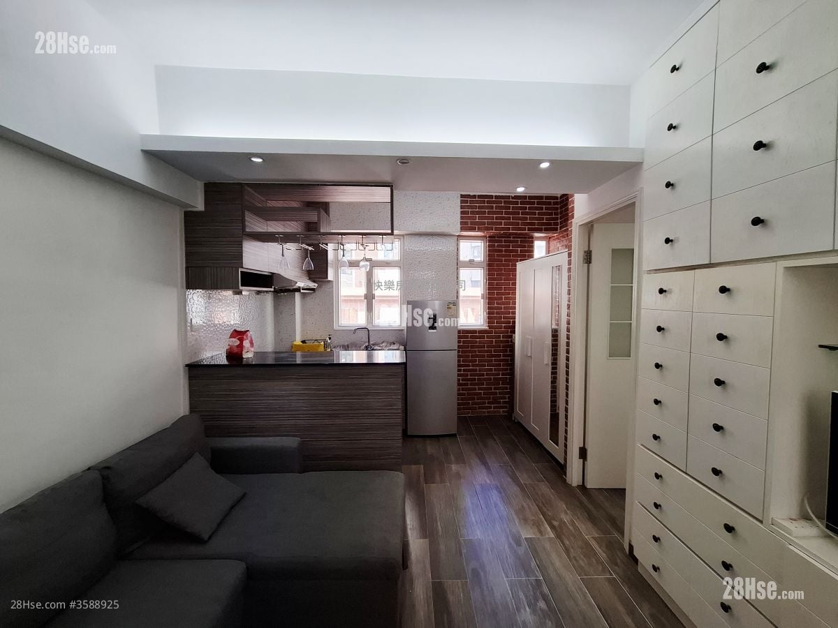 奥卑利街11-13号 租盘 1 房 , 1 浴室 350 平方尺