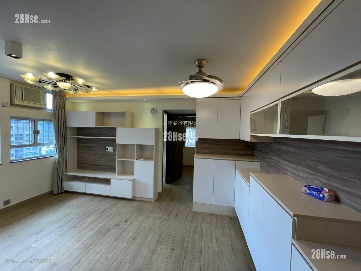 Ka Tin Court Rental 2 Bedrooms , 1 Bathroom 469 ft²