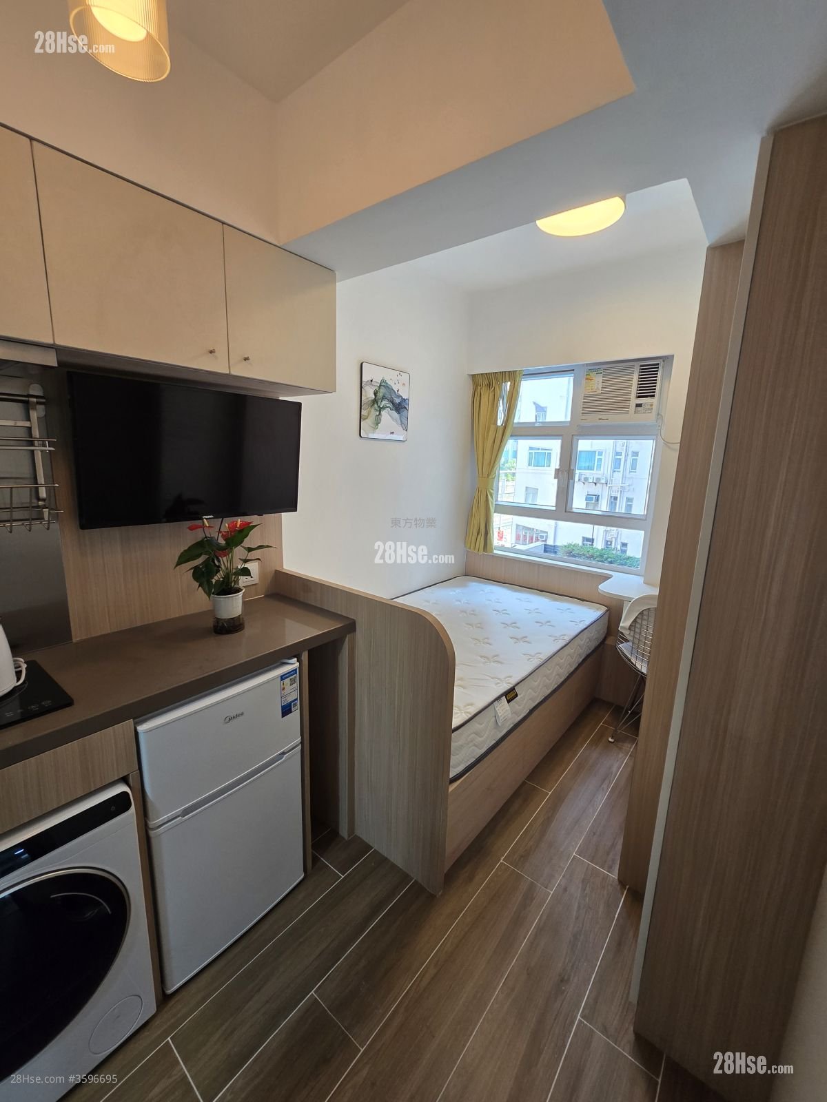 民新大廈 租盤 開放式間隔 , 1 浴室 108 平方呎