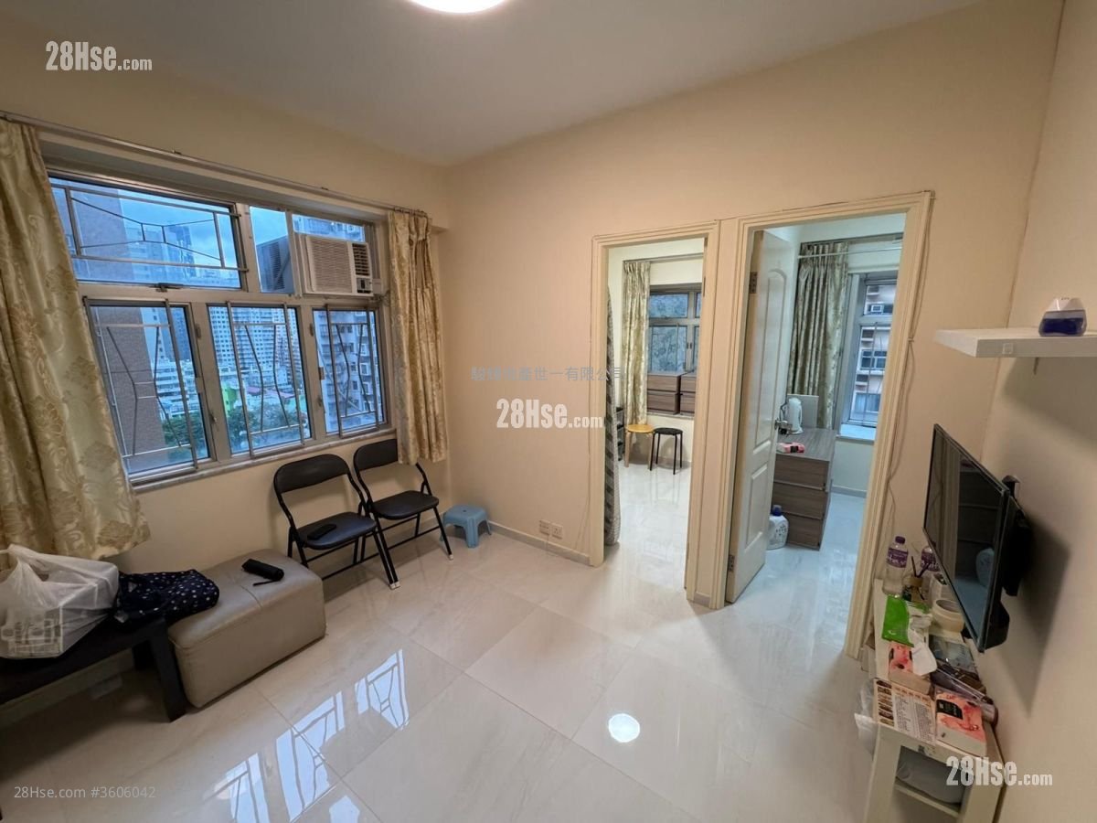 鴻禧大廈 租盤 2 房 , 1 浴室 305 平方呎