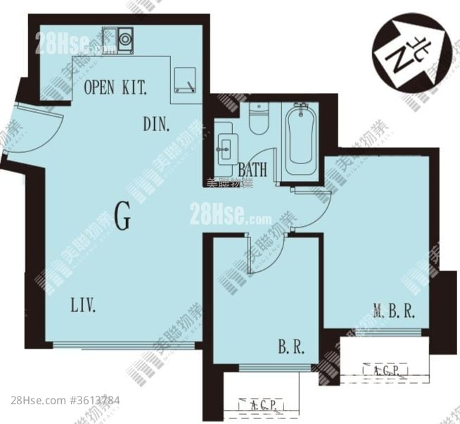 Sea To Sky 售盘 2 房 , 1 浴室 478 平方尺 Sea To Sky 售盘 2 房 , 1 浴室 478 平方尺