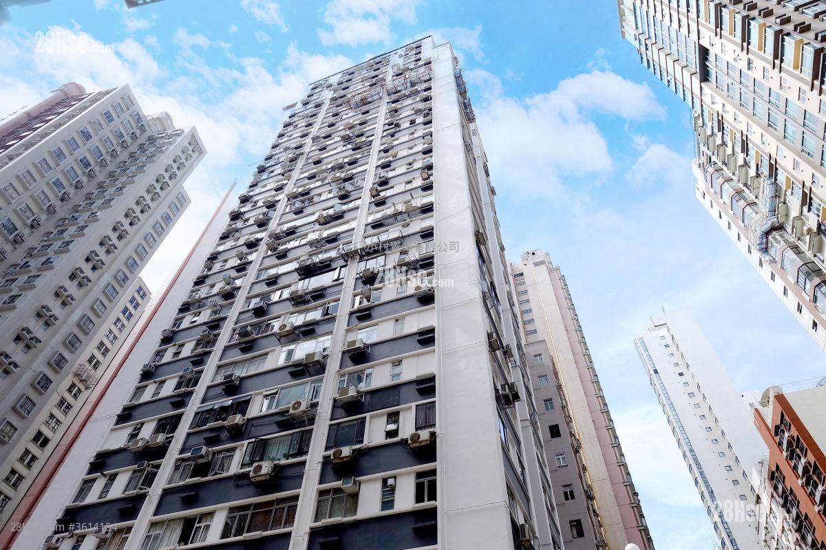 大厦外观: 聚文楼 租盘 2 房 , 1 浴室 598 平方尺 大厦外观: 聚文楼 租盘 2 房 , 1 浴室 598 平方尺