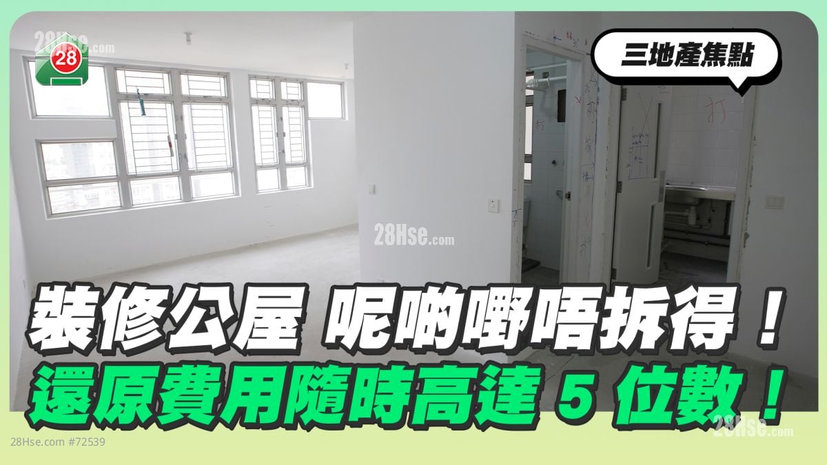 Restoring Public Housing Units Could Cost You Five Digits! 