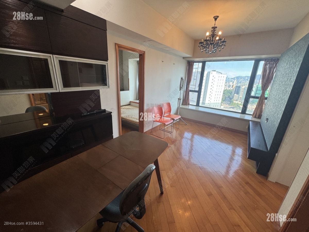 爵悅庭 租盤 2 房 , 1 浴室 475 平方呎