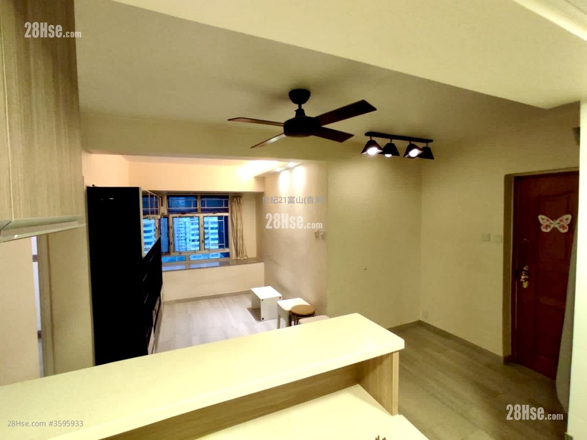 豪苑 租盤 2 房 , 1 浴室 420 平方呎