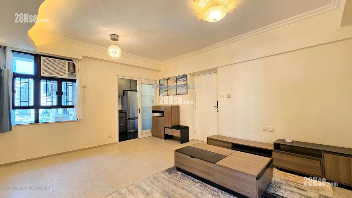 誠和閣 租盤 3 房 , 2 浴室 640 平方呎