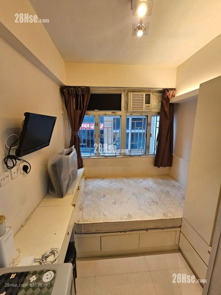 鸿业大厦 租盘 开放式间隔 , 1 浴室 80 平方尺