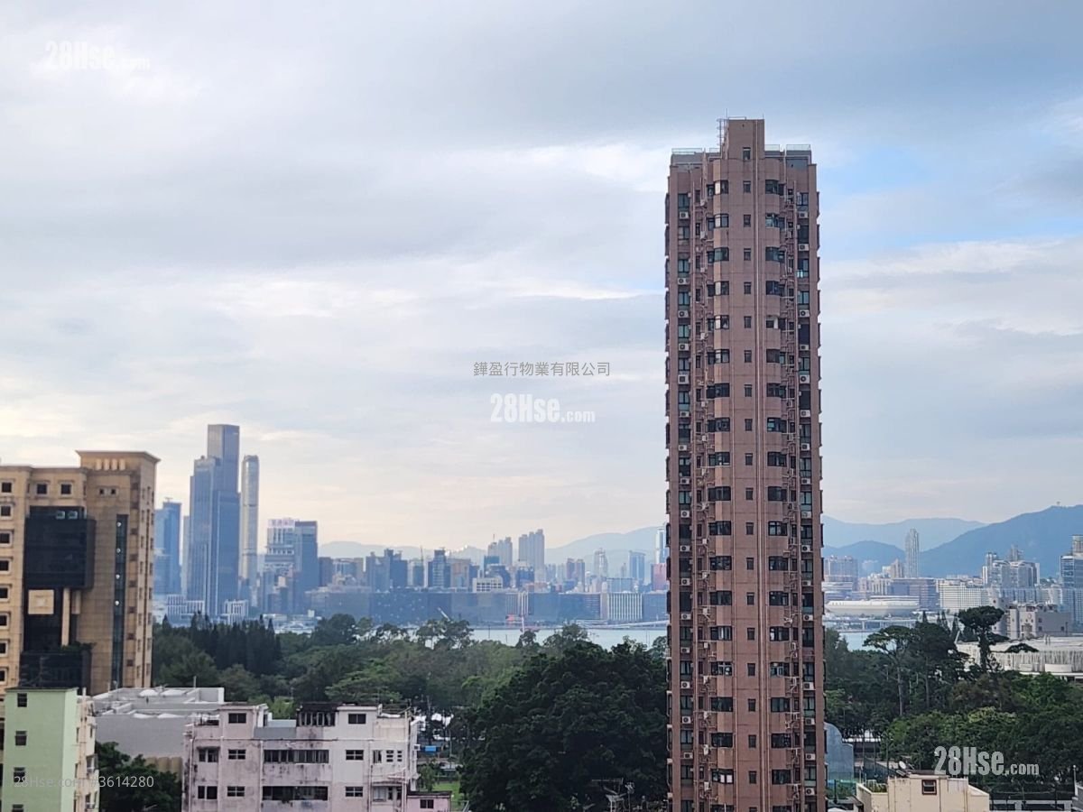 勤輝大廈 租盤 2 房 , 1 浴室 404 平方呎