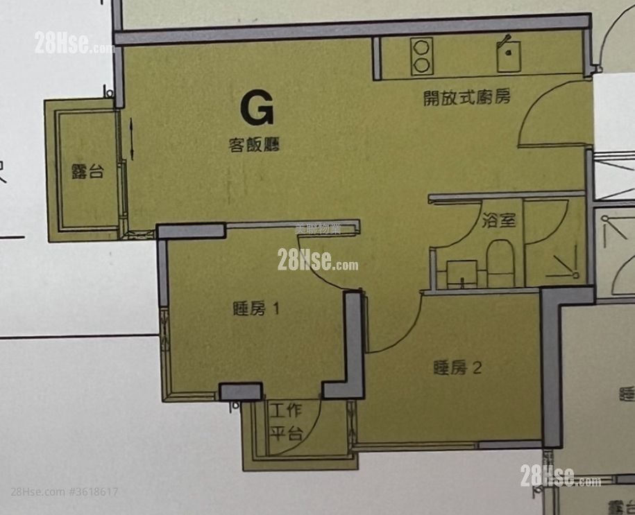 丰寓 售盘 2 房 398 平方尺 丰寓 售盘 2 房 398 平方尺