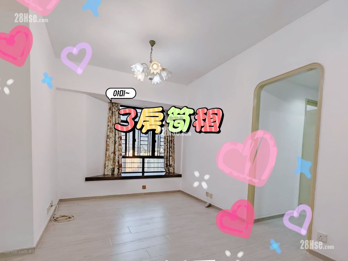 湾景广场 租盘 3 房 , 1 浴室 530 平方尺