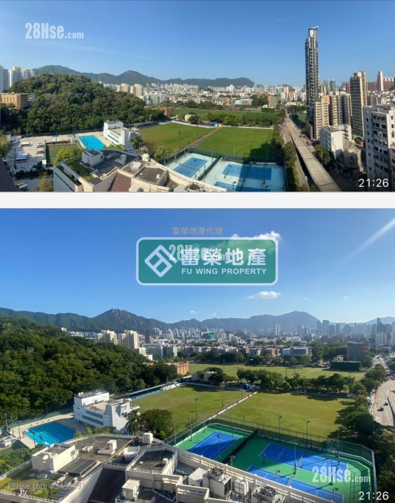 曉珀 租盤 2 房 , 1 浴室 479 平方呎