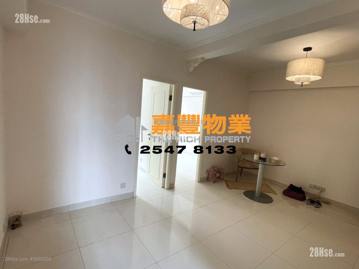 嘉裕樓 租盤 2 房 , 1 浴室 492 平方呎