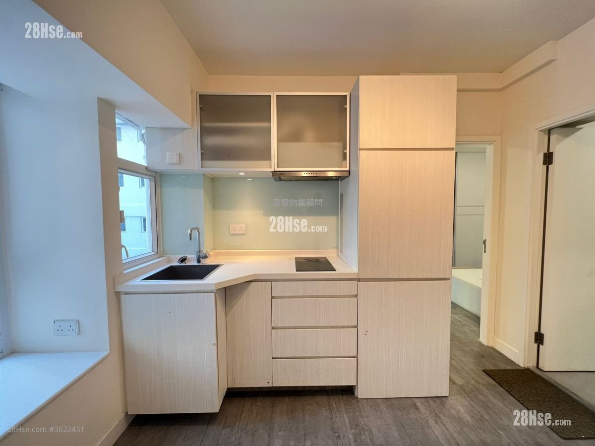 厨房: 万豪阁 售盘 1 房 , 1 浴室 415 平方尺 厨房: 万豪阁 售盘 1 房 , 1 浴室 415 平方尺