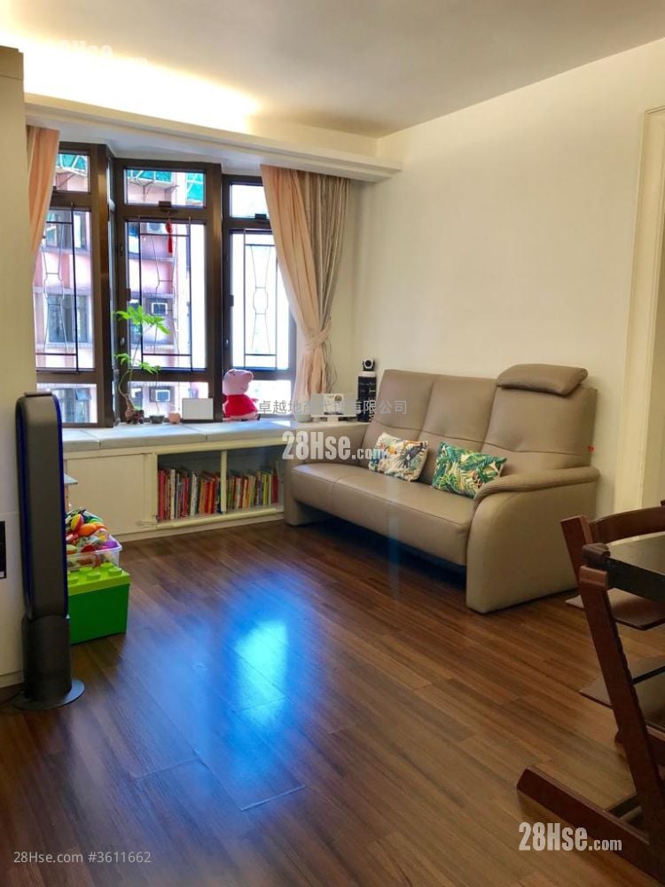 富澤花園 租盤 2 房 , 2 浴室 652 平方呎