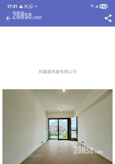 名鑽 租盤 3 房 , 2 浴室 821 平方呎