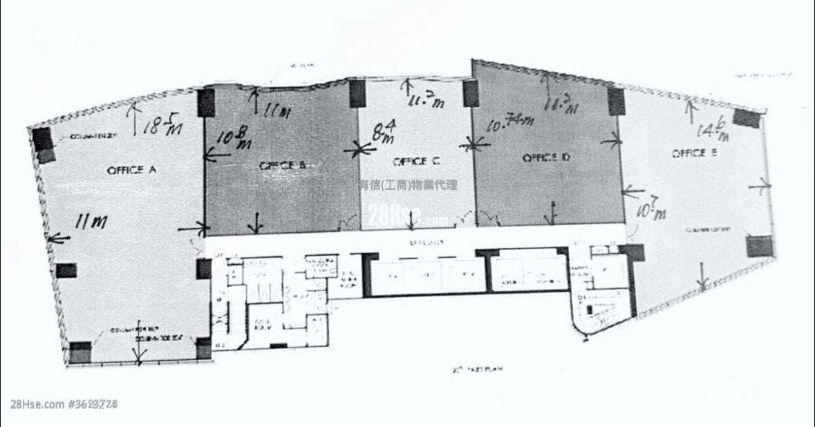 亿京广场2期 租盘 1,060 平方尺 亿京广场2期 租盘 1,060 平方尺