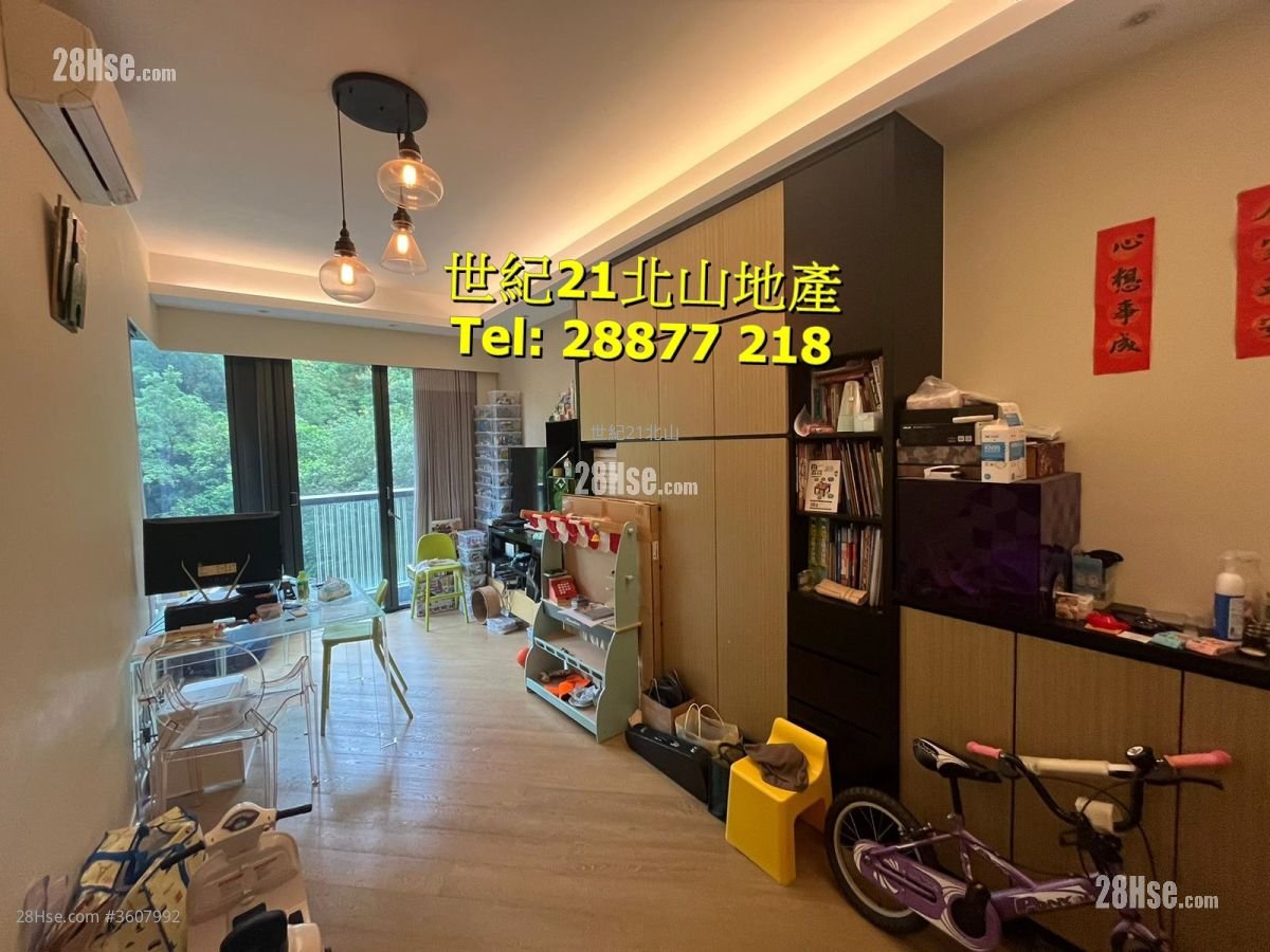 柏傲山 租盤 2 房 , 1 浴室 597 平方呎