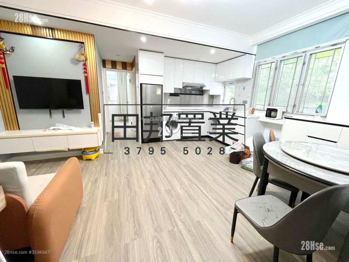 荃威花園 租盤 2 房 , 1 浴室 536 平方呎