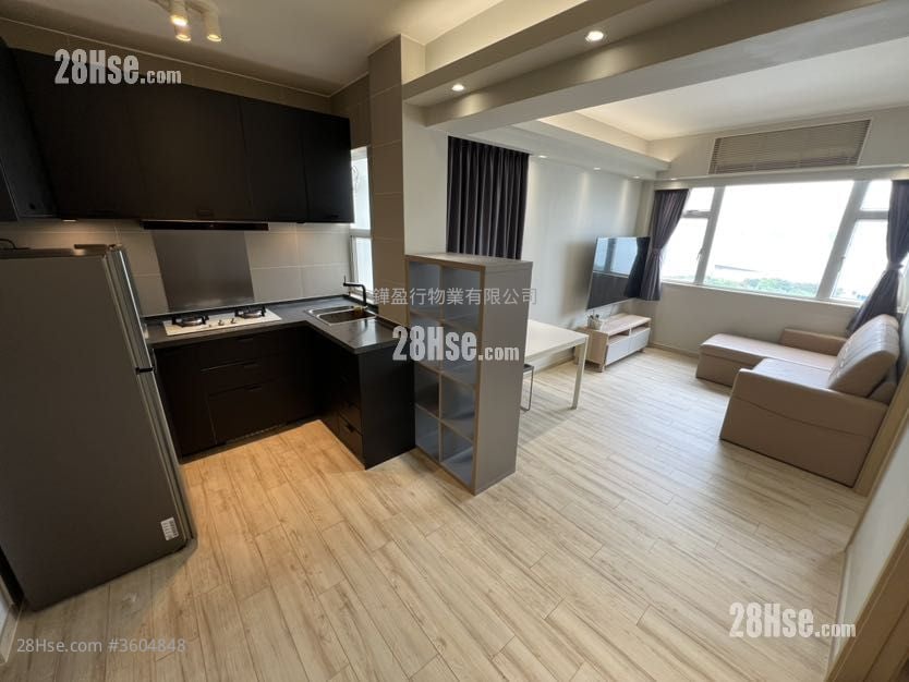 龙景大厦 租盘 2 房 , 1 浴室 415 平方尺