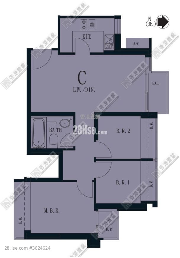 One West Kowloon Rental 3 Bedrooms , 1 Bathroom 616 ft² One West Kowloon Rental 3 Bedrooms , 1 Bathroom 616 ft²