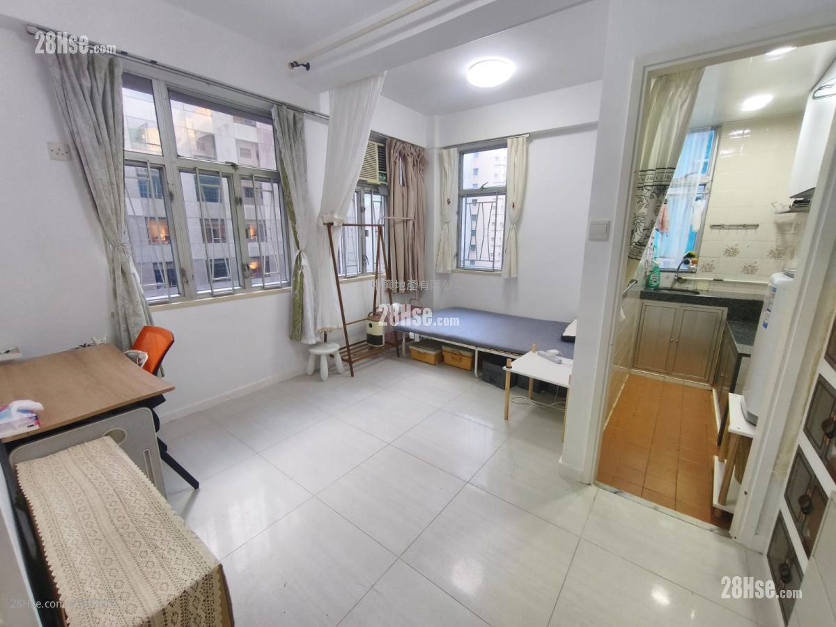 富丽阁 租盘 开放式间隔 , 1 浴室 226 平方尺