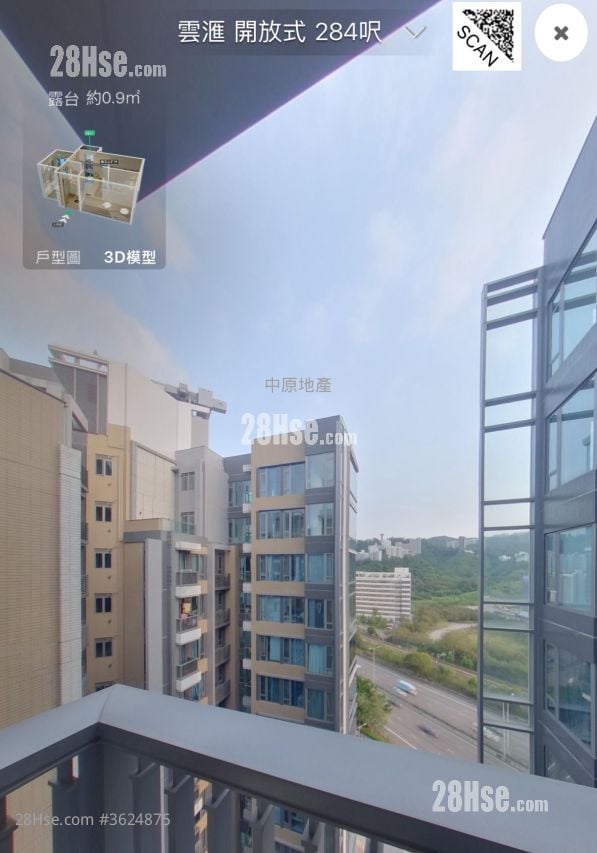 云滙 售盘 开放式间隔 , 1 浴室 284 平方尺 云滙 售盘 开放式间隔 , 1 浴室 284 平方尺