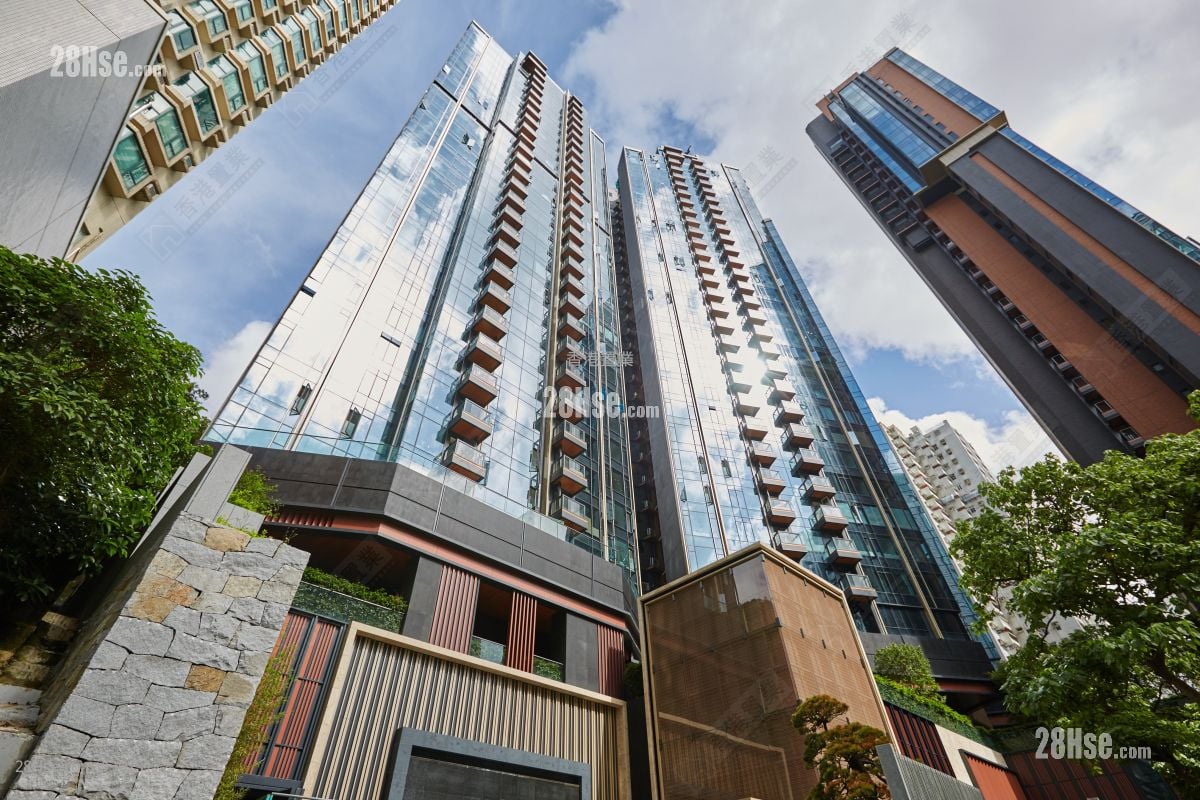 柏傲山 租盤 2 房 , 1 浴室 597 平方呎