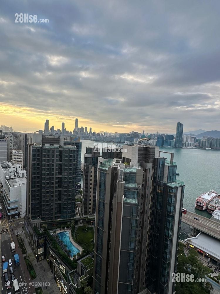 港涛轩 租盘 2 房 , 1 浴室 643 平方尺