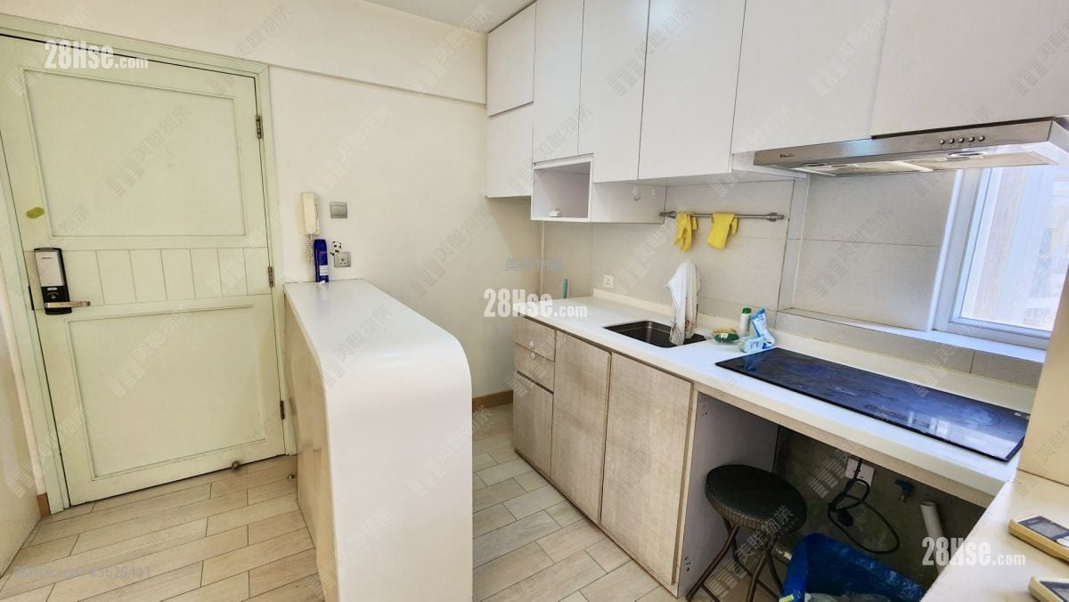 厨房: 美景花园 租盘 2 房 , 1 浴室 432 平方尺 厨房: 美景花园 租盘 2 房 , 1 浴室 432 平方尺