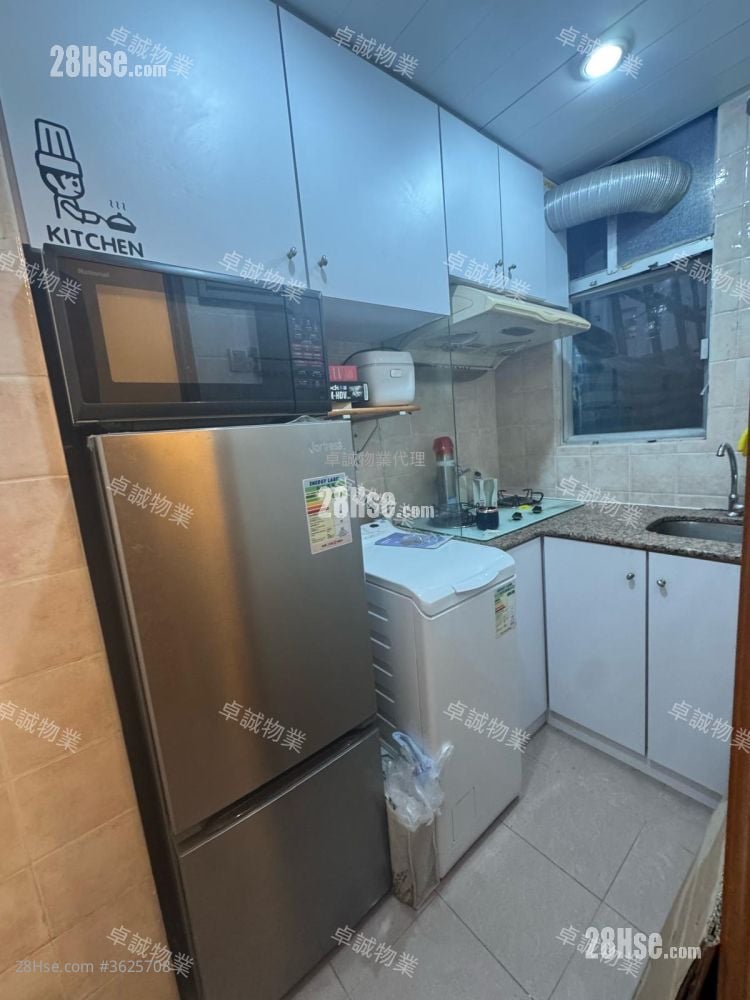 荃德花園 租盤 1 房 340 平方呎