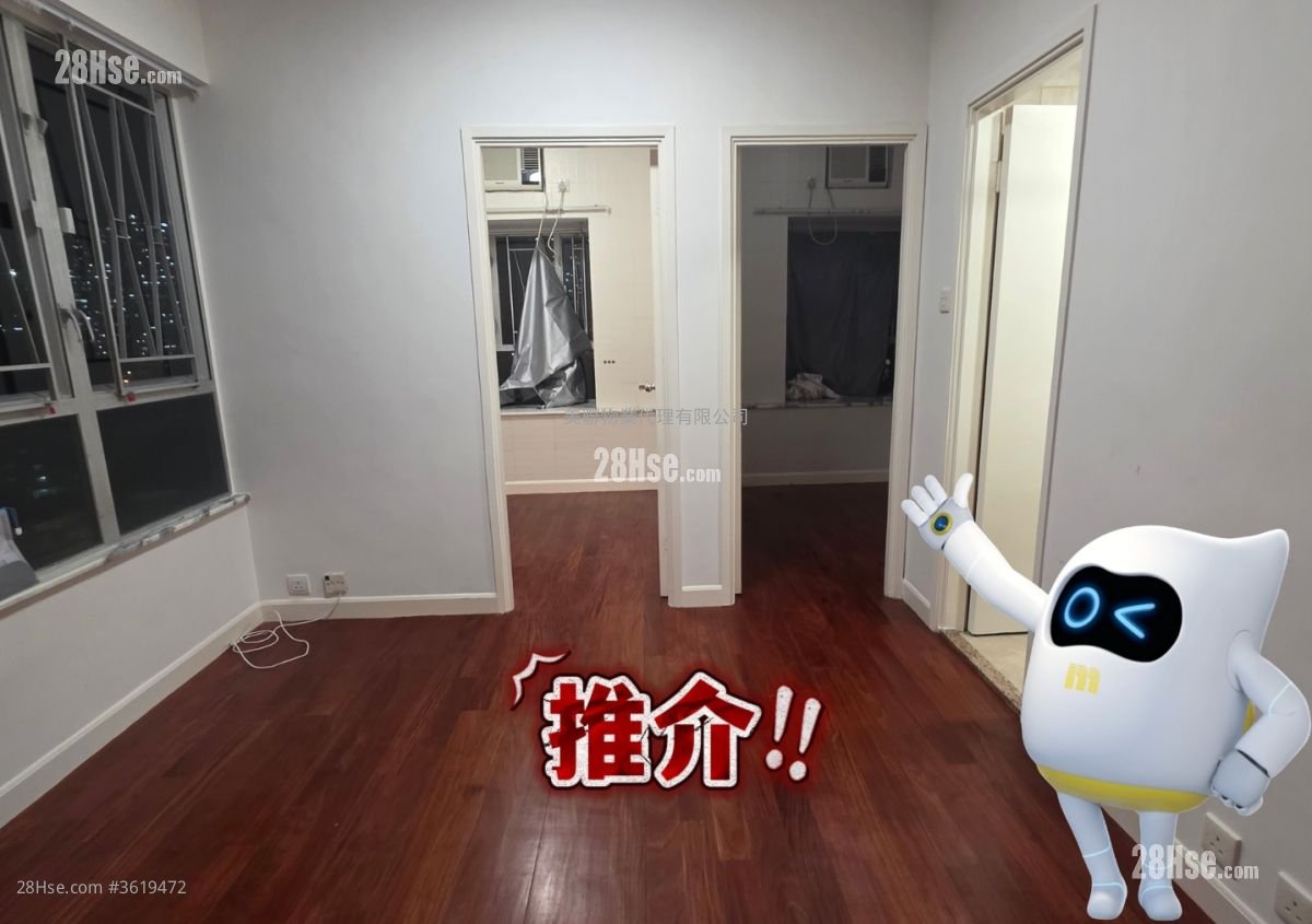 青怡花園 租盤 2 房 , 1 浴室 343 平方呎