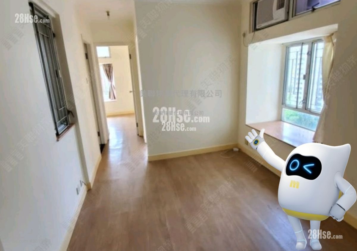 翠怡花園 租盤 2 房 , 1 浴室 386 平方呎